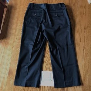 Banana Rep. black, capri trousers,  EUC, size 8